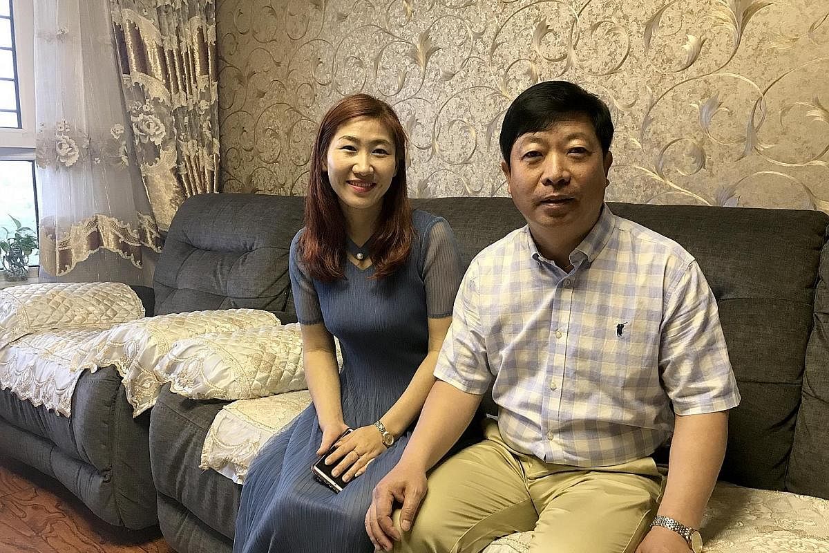 Singapore City is one of many residential developments to have come up in Dandong New District in Liaoning. Mr Feng Zhongbo, 53 and Ms Wei Liping, 36, are among the first buyers of apartments in Singapore City.