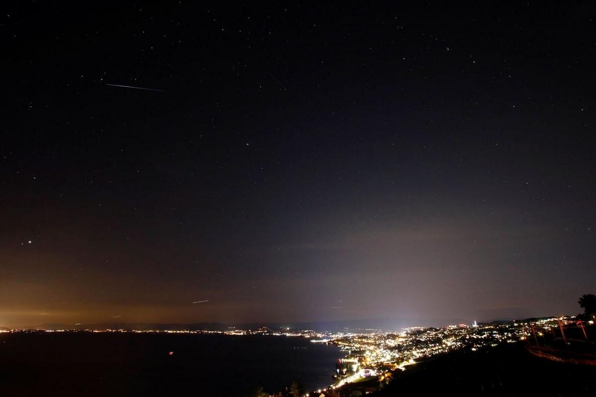 In Pictures Perseid meteor shower 2018 The Straits Times