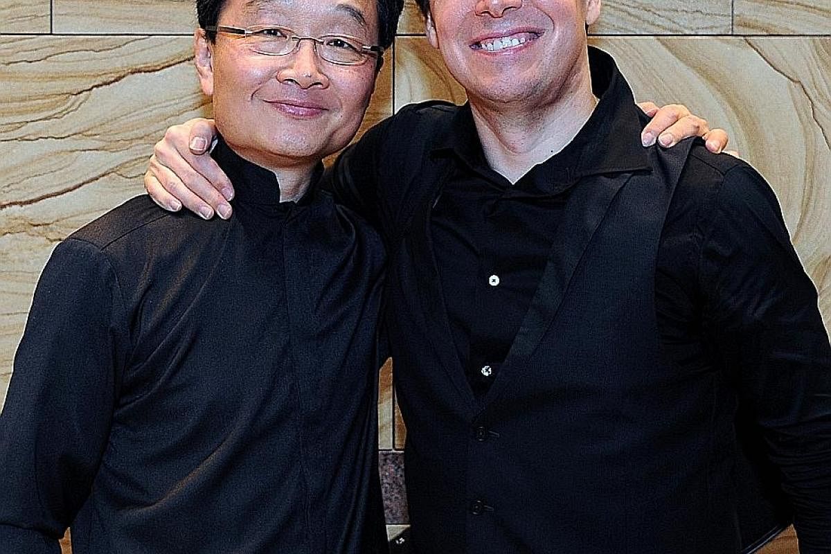 Violinist Bell first worked with Singapore Chinese Orchestra music director Yeh Tsung in the late 1980s.