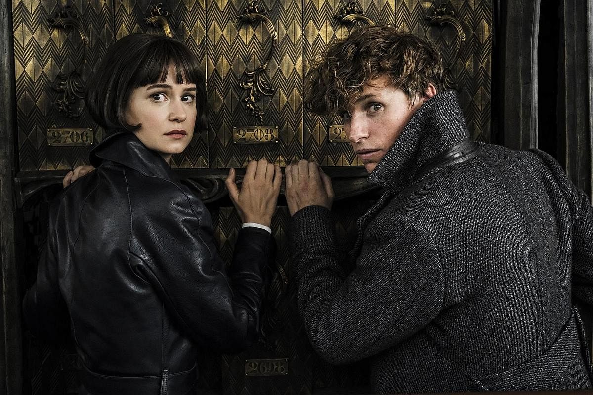 In Fantastic Beasts: The Crimes Of Grindelwald, Eddie Redmayne plays Newt, a wizard and "magi-zoologist", and Katherine Waterston is Tina, a magical law-enforcement officer.