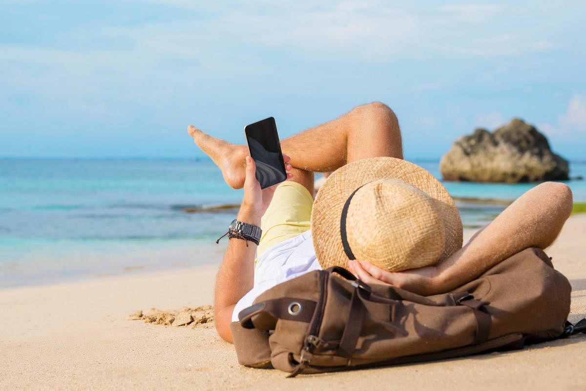 Many flagship smartphones are waterproof, but if you plan to go to the beach, store your device in a resealable plastic bag to prevent sand from damaging it.