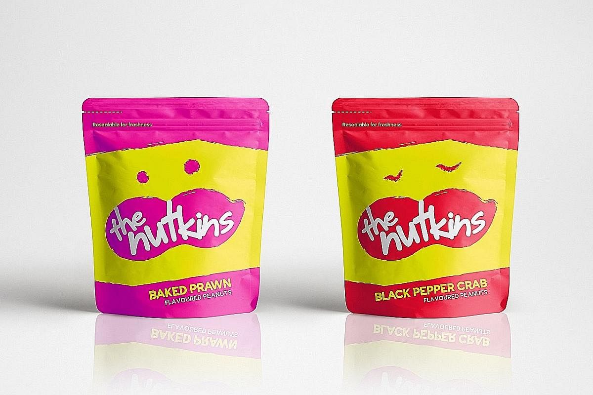 The Nutkins has launched two new flavours – Black Pepper Crab and Baked Prawn ($5 each).