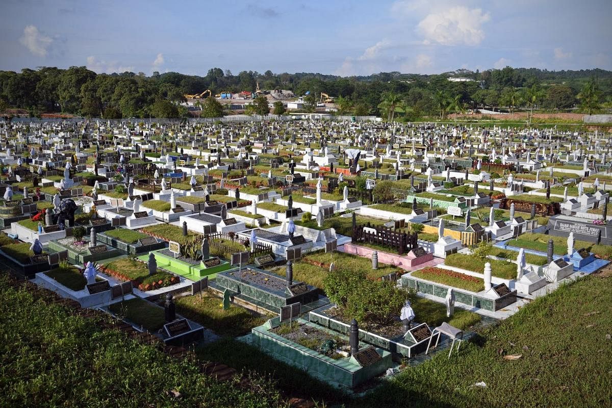 The Pusara Aman Cemetery in Lim Chu Kang is one of the last resting places for Muslims in Singapore.