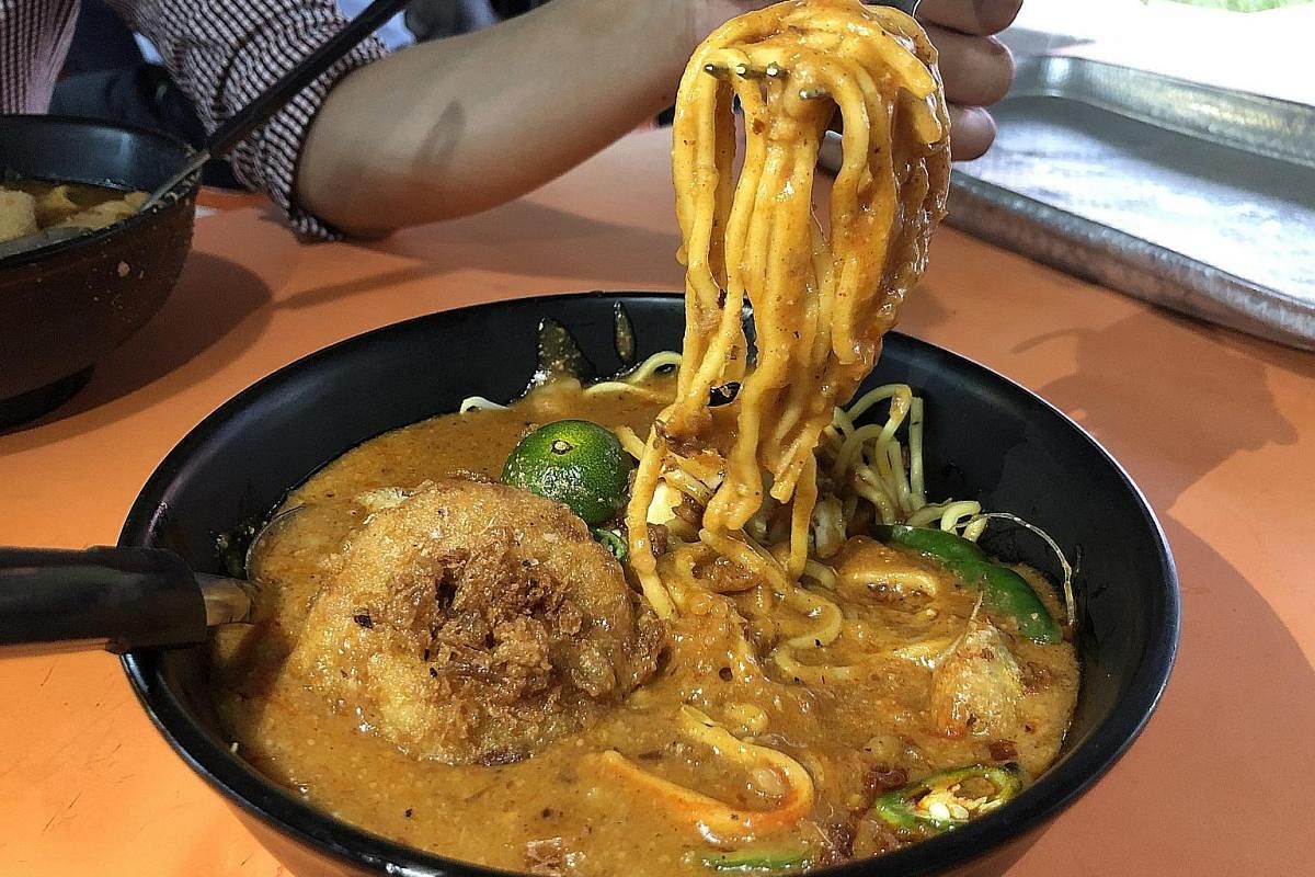 Yunos N Family's mee rebus comes in a generous serving.