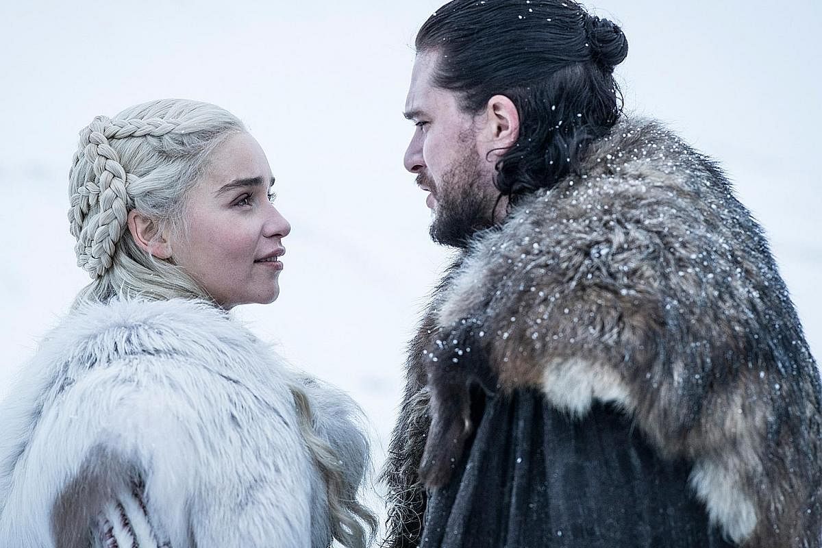 The show, based on George R. R. Martin's fantasy series of novels, A Song Of Ice And Fire, has made stars of its cast, including Emilia Clarke and Kit Harington (both above).