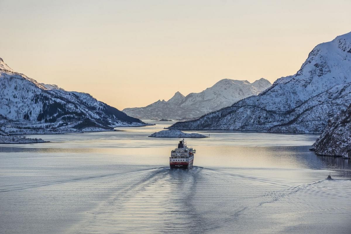 A Hurtigruten cruise.