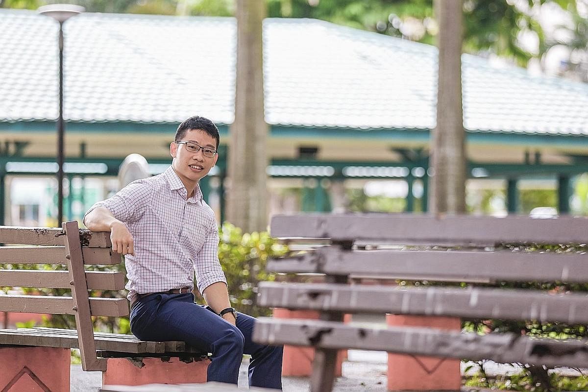 Mr Samuel Mo is one of four male social workers at Care Corner Toa Payoh Family Service Centre.