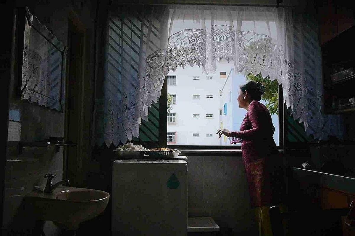 Ms Amy Tashiana is one of three women, each at a different stage of life and living in an HDB flat, featured in the documentary 03-Flats (2015) by film-maker Lei Yuan Bin.