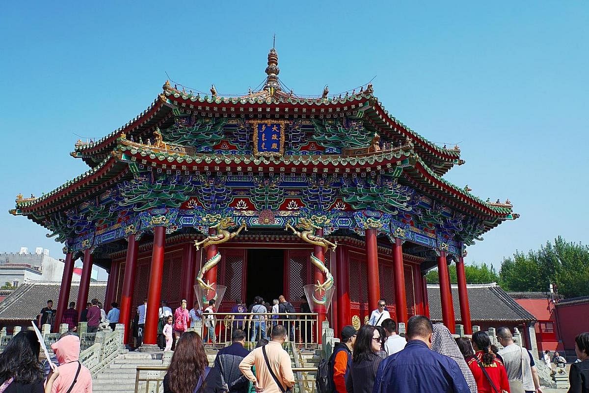 The Mukden Palace in Shenyang is the only remaining Manchu palace complex in the world.