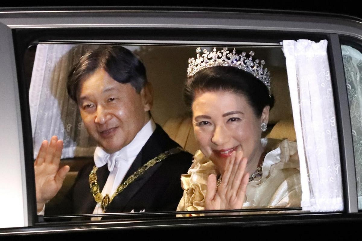 In Pictures: Enthronement Ceremony Of Japan's Emperor Naruhito | The ...