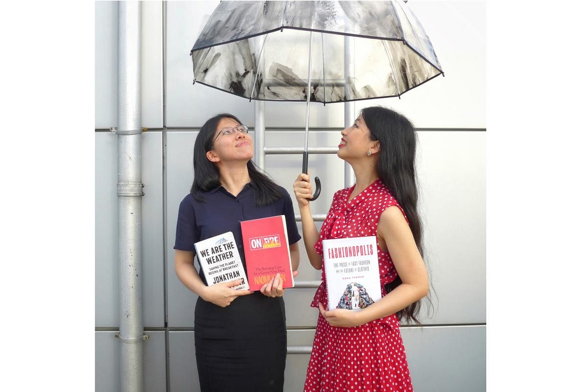 The Sunday Times writers Toh Wen Li and Olivia Ho 