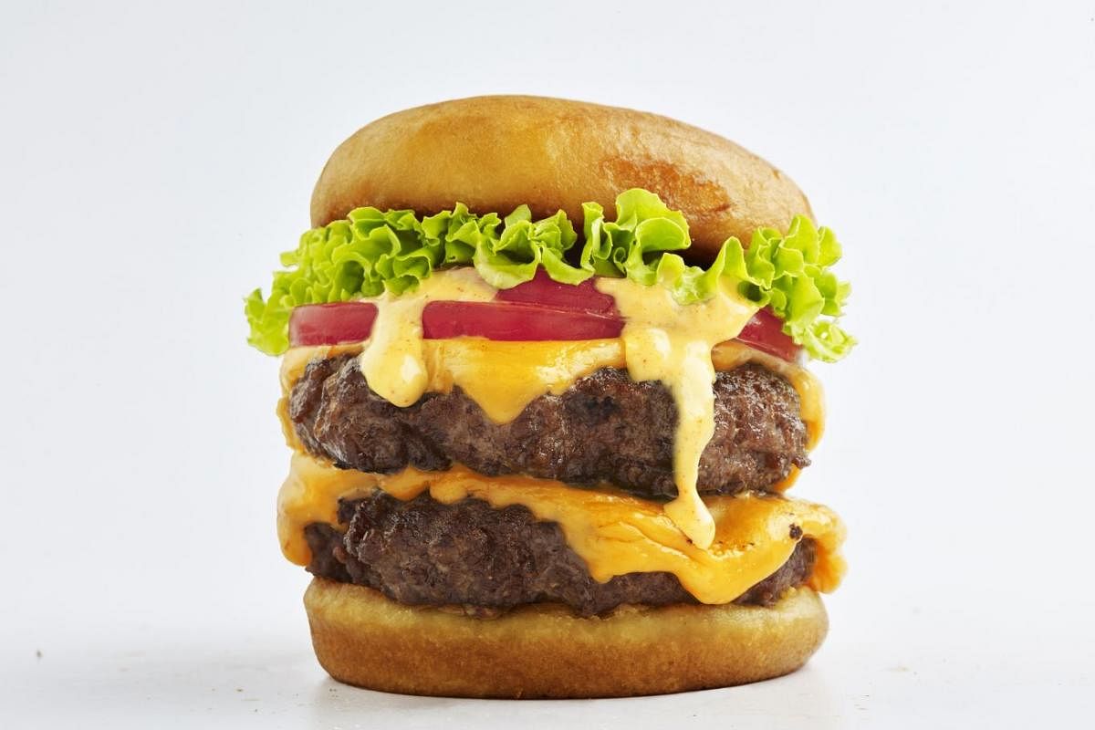 Ordinary Burgers’ double beef burger.