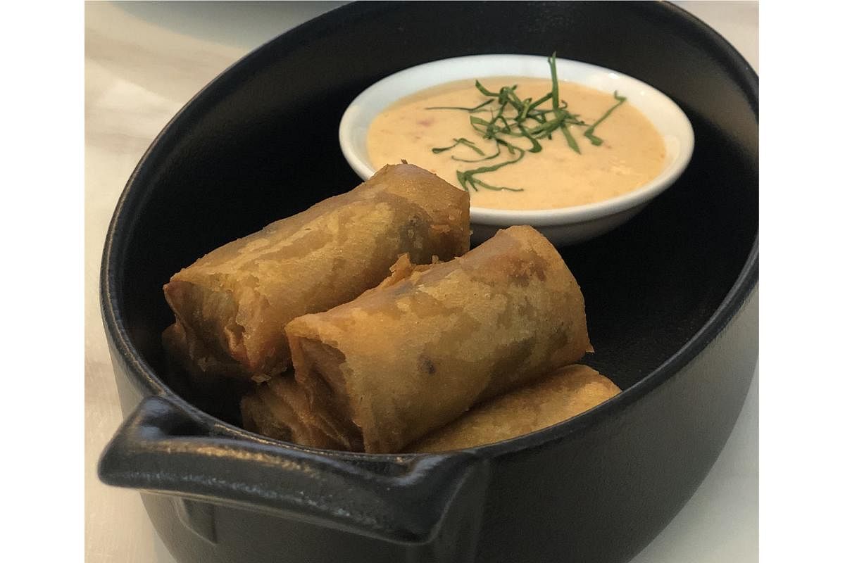 Hits: Oyster Spring Rolls ($12) 