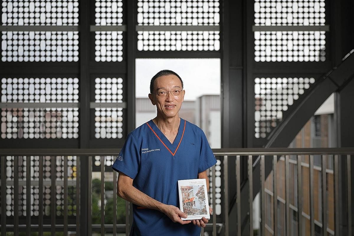 Professor Christopher Cheng was sketching by the window in hospital while recovering from prostate cancer surgery when his son visited him and suggested he document his journey from a patient's point of view. That inspired him to write I Thought I Kn