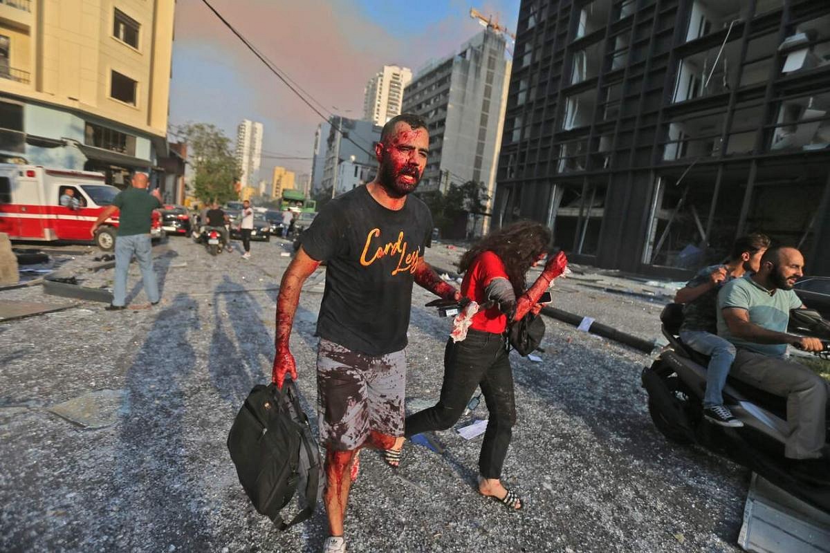 In Pictures: Lebanon's Capital Beirut Rocked By Massive Explosion ...