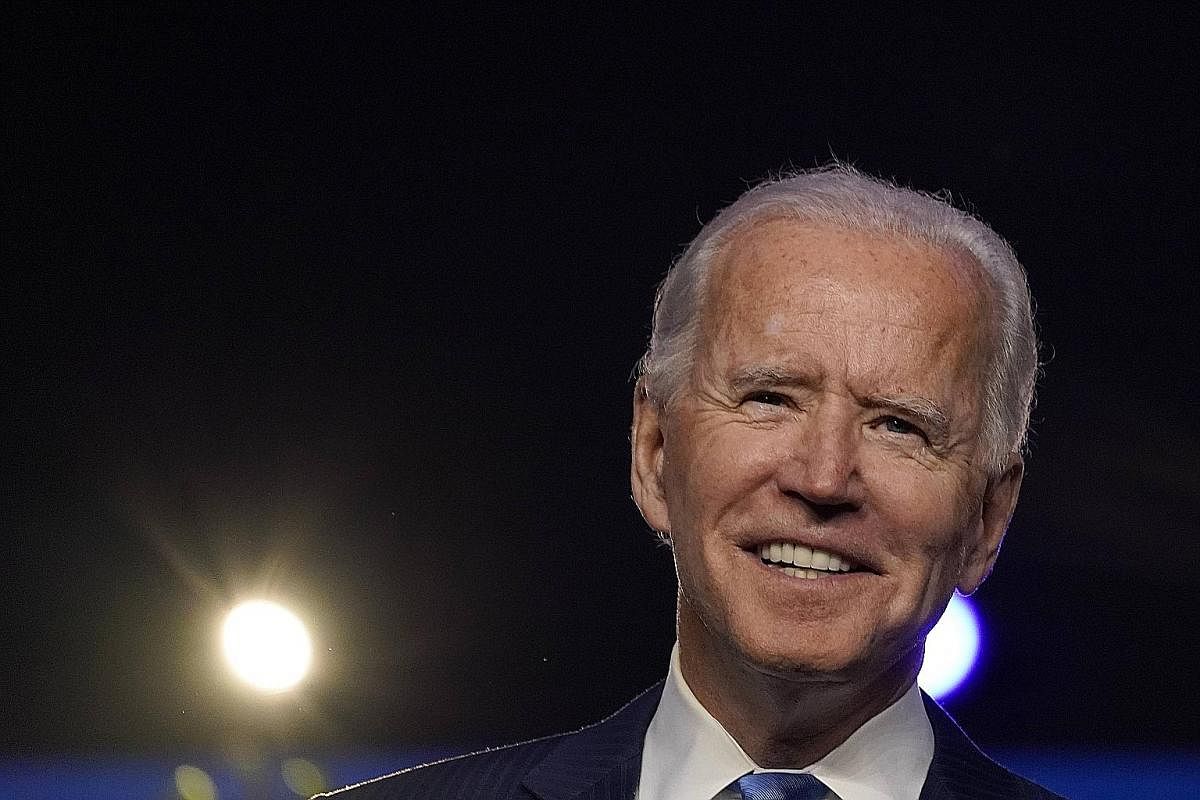 Mr Joe Biden said yesterday that "in the face of unprecedented obstacles, a record number of Americans voted. Proving once again, that democracy beats deep in the heart of America".