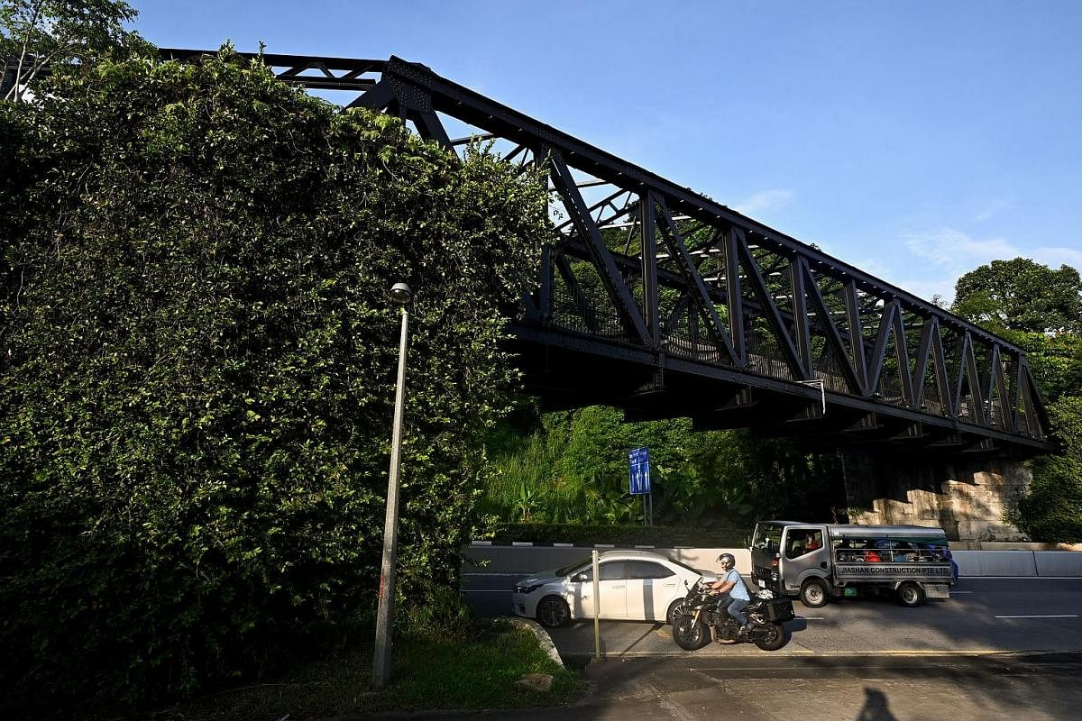 The Upper Bukit Timah Road Truss Bridge is one of two steel truss bridges which were gazetted for conservation by the Urban Redevelopment Authority in 2015. They opened in 1932 as part of the then Keretapi Tanah Melayu railway line and served as land