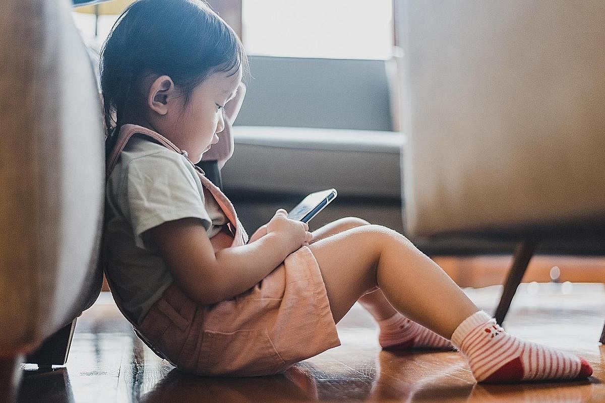 The National Institute of Education study found that screen time among pre-schoolers increased from 1.75 hours to 2.15 hours a day during the pandemic.