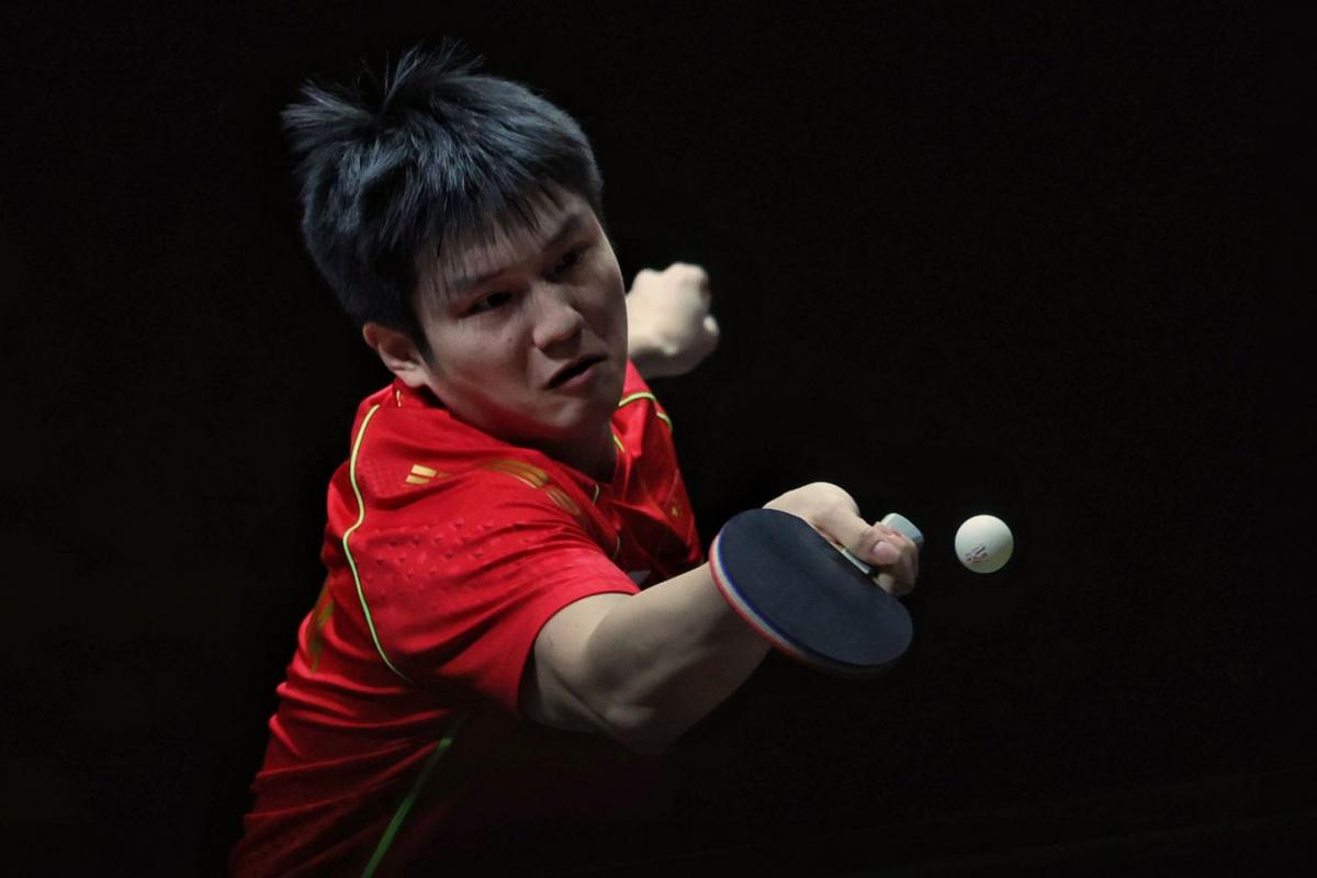 In Pictures China paddlers win inaugural World Table Tennis Cup Finals