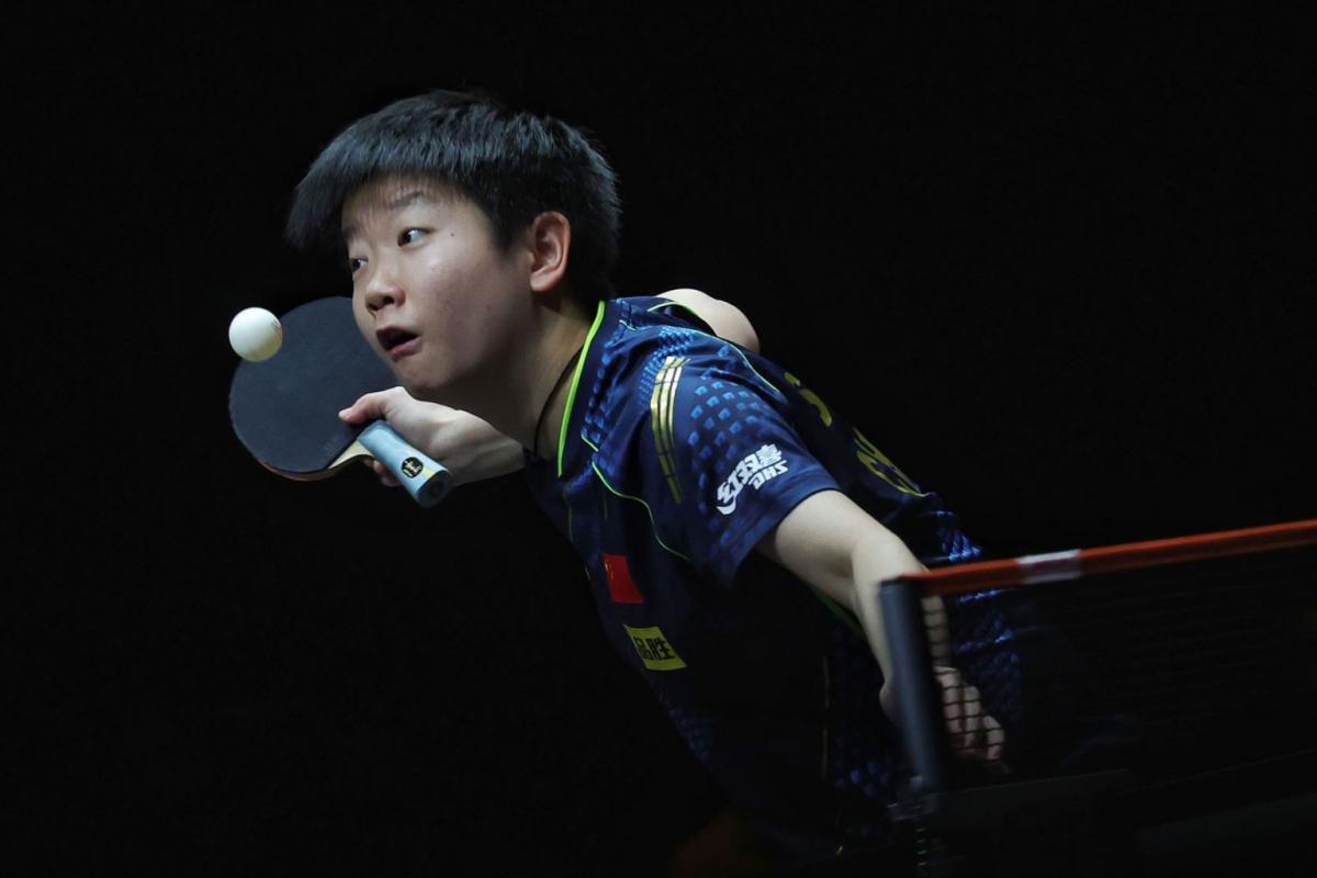 In Pictures China paddlers win inaugural World Table Tennis Cup Finals