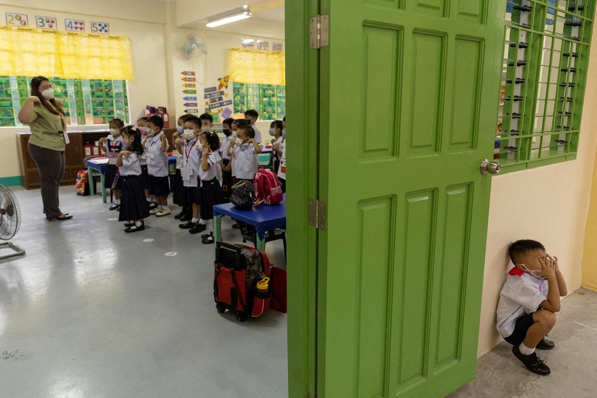 In Pictures Philippines reopens schools after more than two years