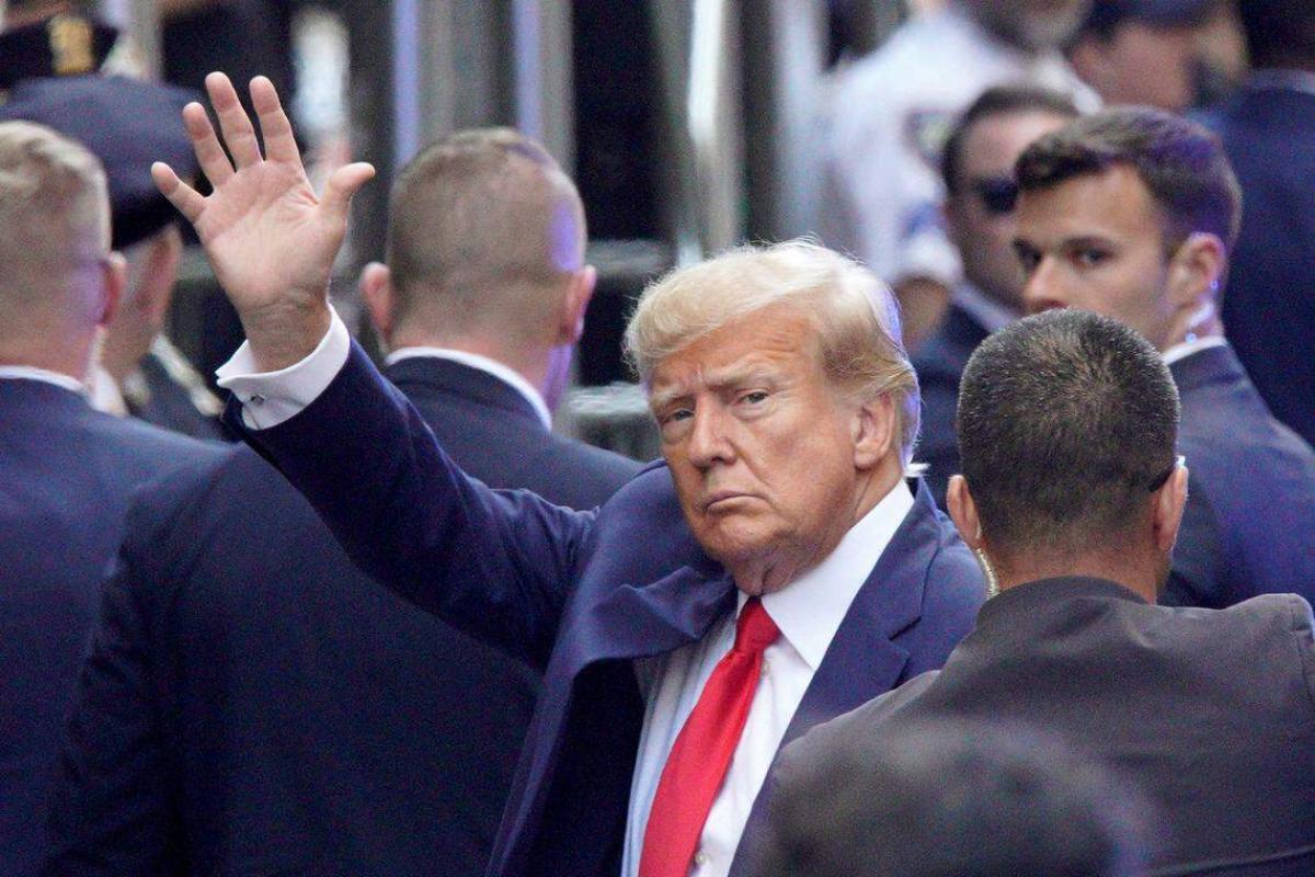 In Pictures: Former US president Trump charged in New York court | The ...