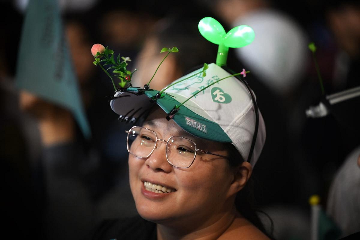 In Pictures: Campaigning Hots Up As Taiwan Votes For Its President On ...