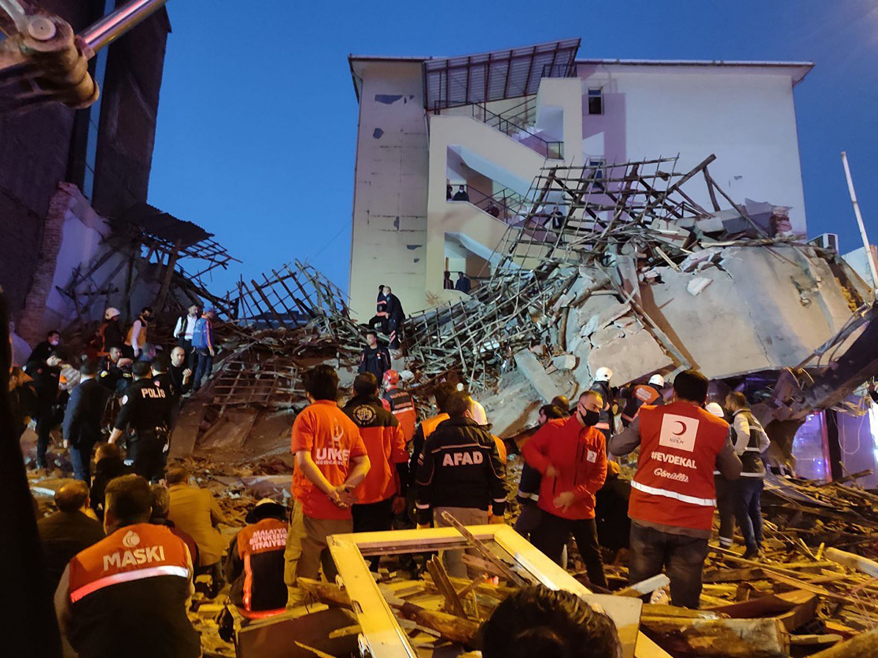 At Least 10 Missing In Turkey Building Collapse | The Straits Times